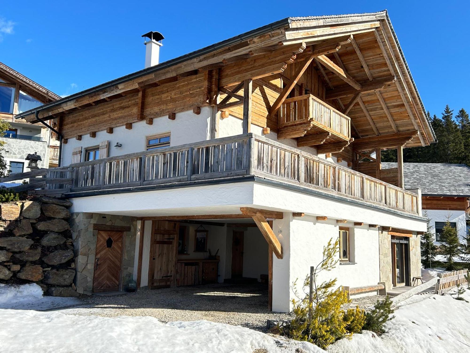 Almhaus Chalet Lachtal Oberwoelz Stadt Bagian luar foto