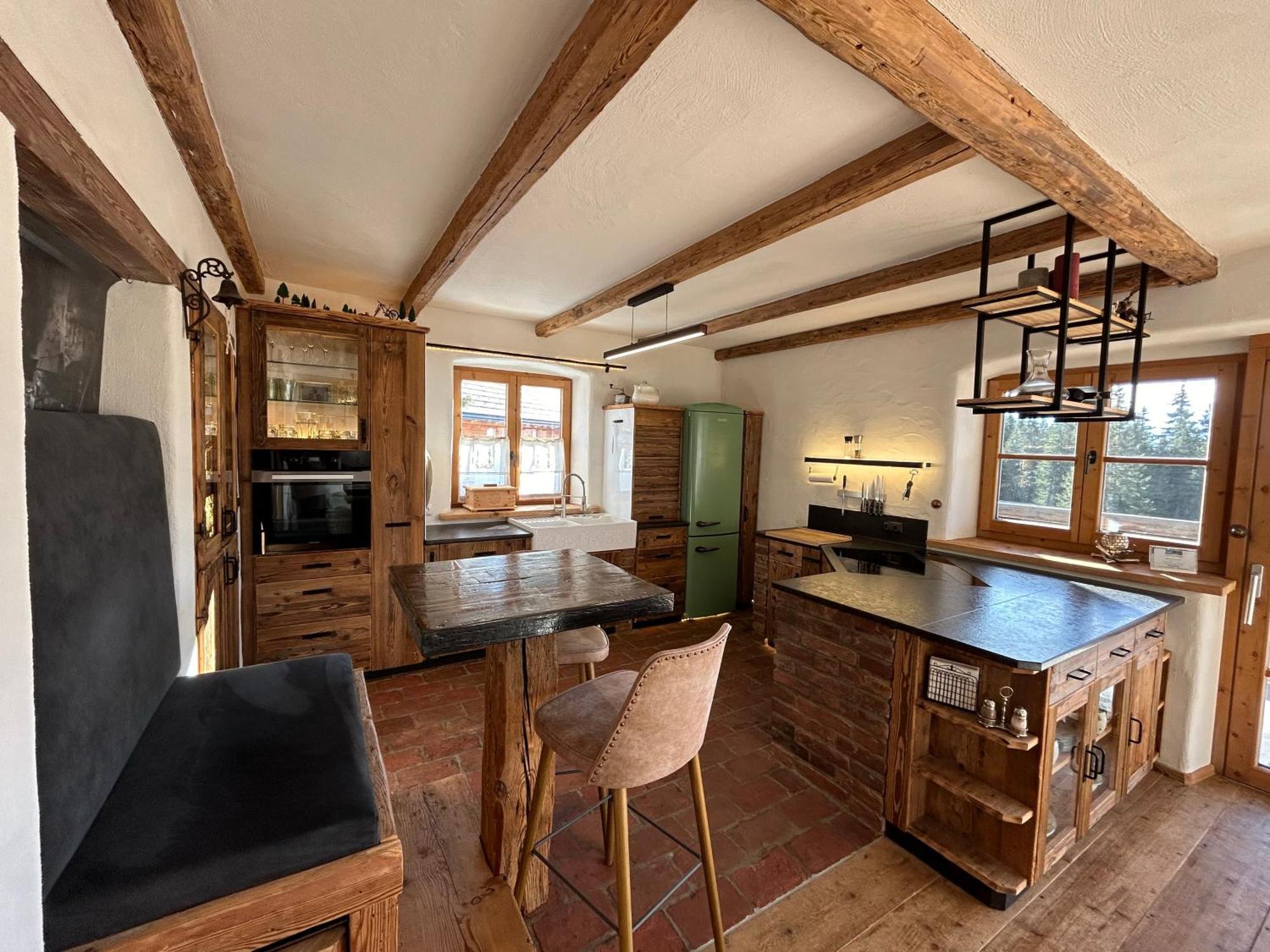 Almhaus Chalet Lachtal Oberwoelz Stadt Bagian luar foto