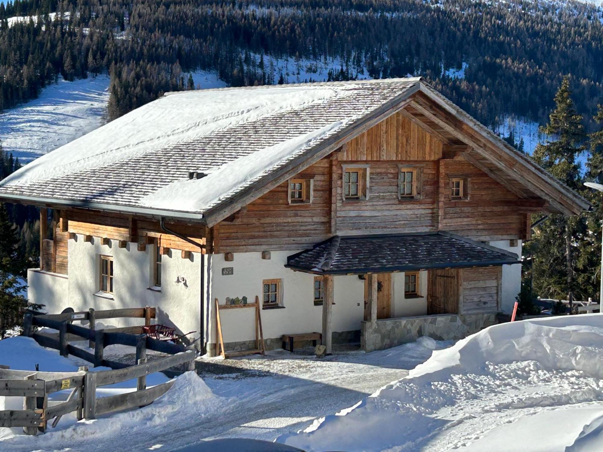 Almhaus Chalet Lachtal Oberwoelz Stadt Bagian luar foto