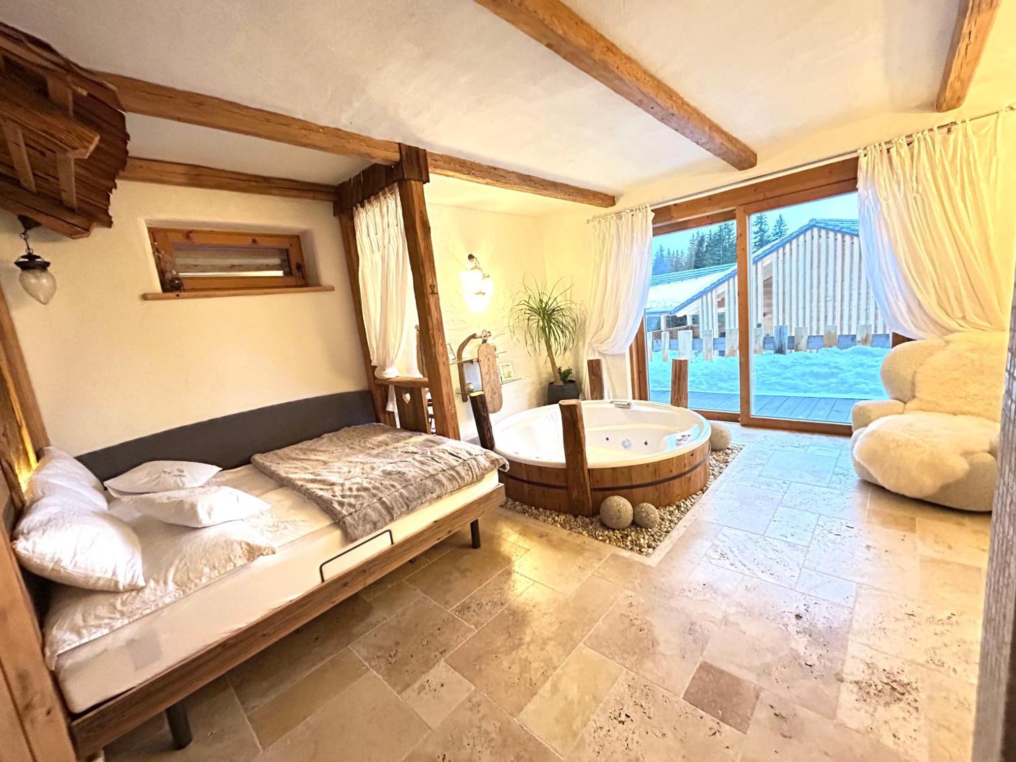 Almhaus Chalet Lachtal Oberwoelz Stadt Bagian luar foto