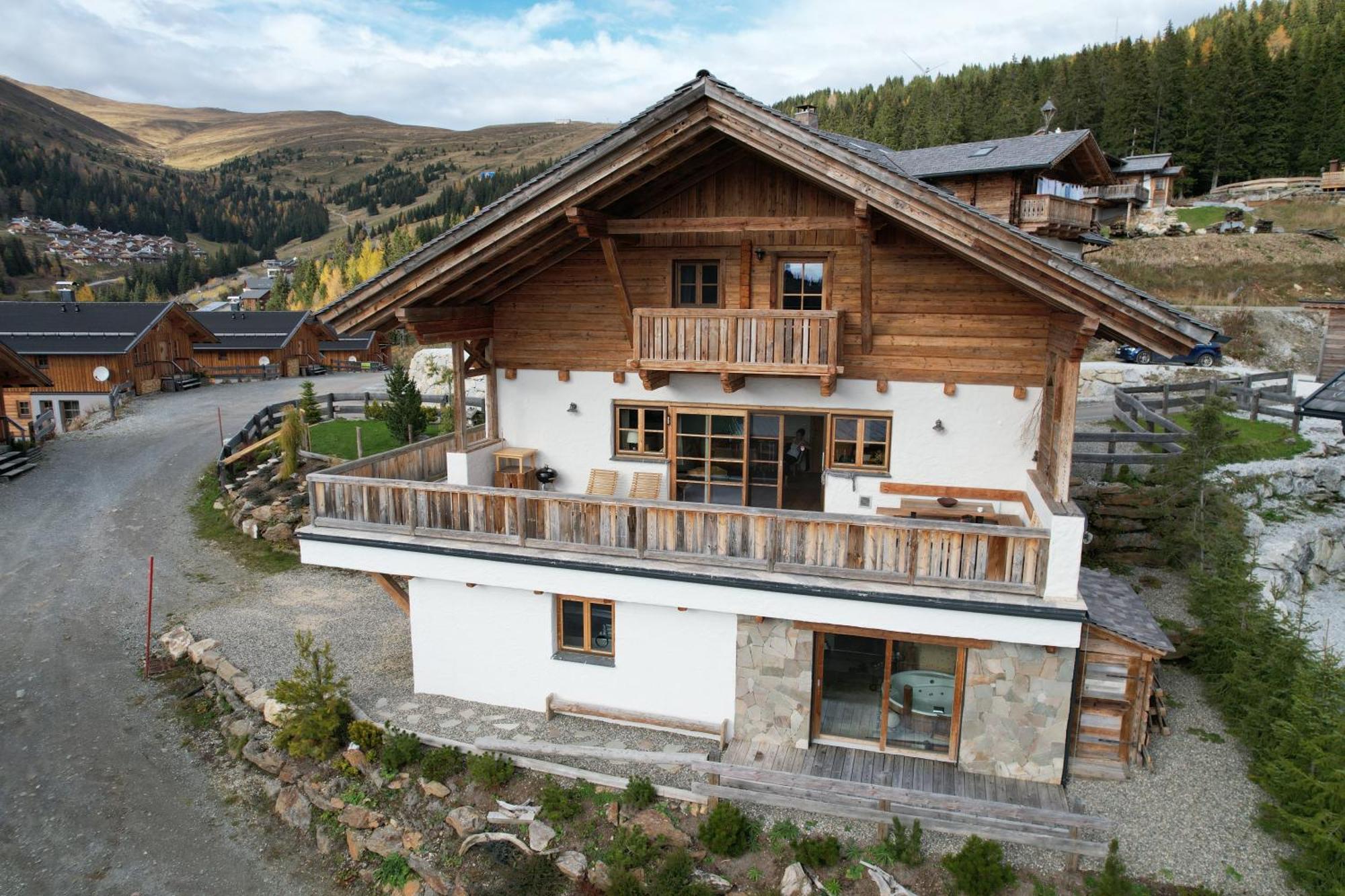 Almhaus Chalet Lachtal Oberwoelz Stadt Bagian luar foto